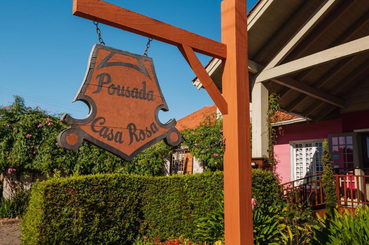 Pousada Casa Rosa Canela Exterior foto